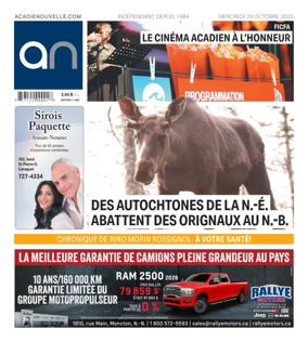 Cover of Acadie Nouvelle