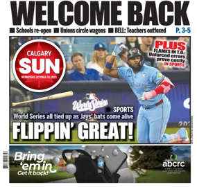 Cover of Calgary Sun