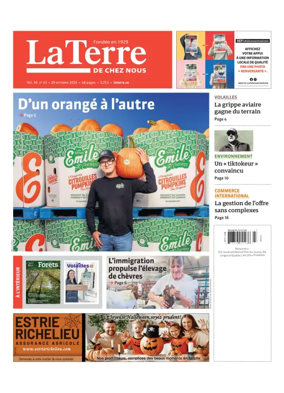 Cover of La Terre de chez nous