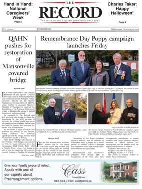 Cover of Sherbrooke Record