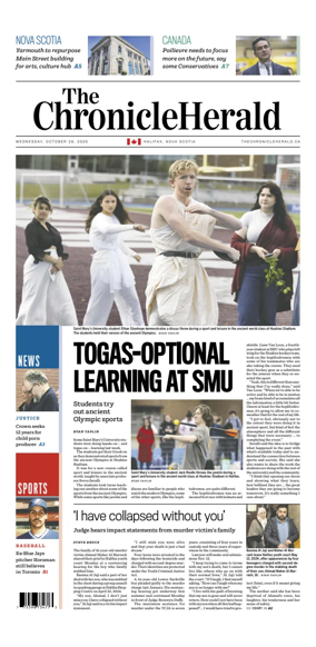 Cover of The Chronicle Herald (Provincial)