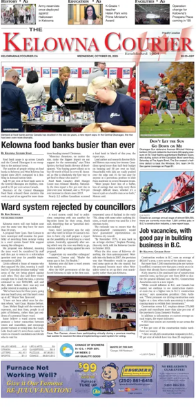 Cover of The Daily Courier