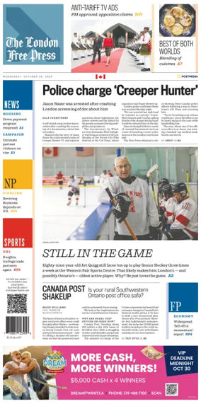 Cover of The London Free Press