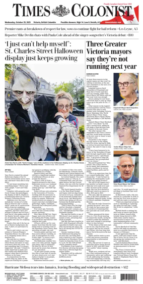 Cover of Times Colonist
