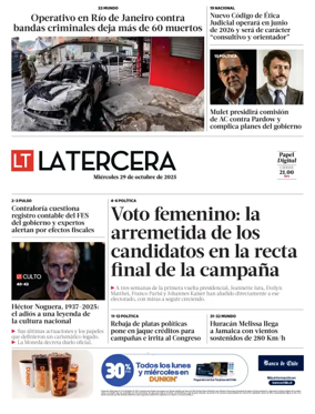 Cover of La Tercera
