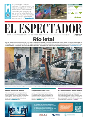 Cover of El Espectador