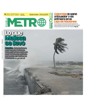 Cover of Publimetro Colombia