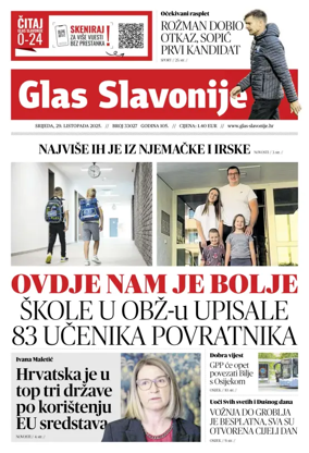 Cover of Glas Slavonije