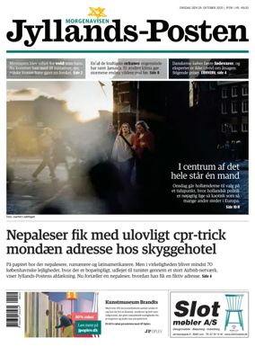 Cover of Jyllands-Posten