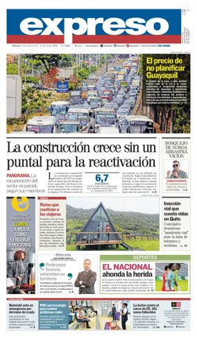 Cover of Diario Expreso