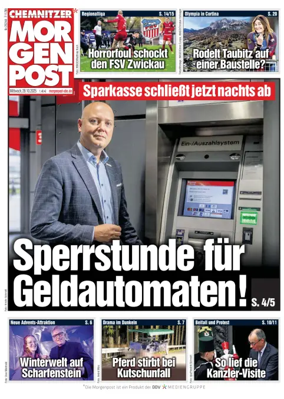 Cover of Chemnitzer Morgenpost
