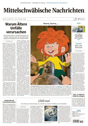 Cover of Mittelschwaebische Nachrichten