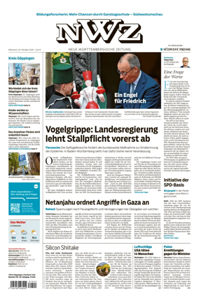 Cover of NWZ  (Göppinger Kreisnachrichten)