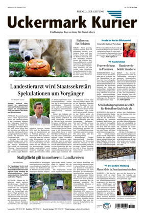 Cover of Prenzlauer Zeitung