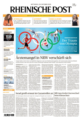 Cover of Rheinische Post Duisburg