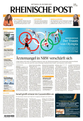 Cover of Rheinische Post – Düsseldorf Mitte/West/Ost/Nord/Süd