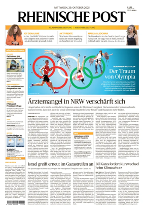 Cover of Rheinische Post - Mönchengladbach and Korschenbroich