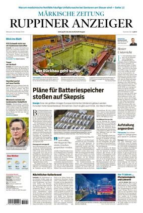 Cover of Ruppiner Anzeiger