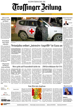 Cover of Trossinger Zeitung