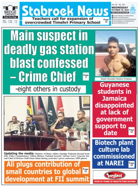 Cover of Stabroek News