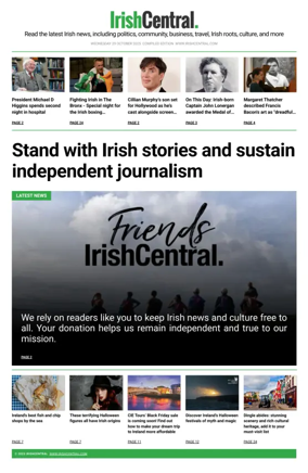 Cover of Irish Central