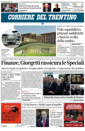 Cover of Corriere del Trentino
