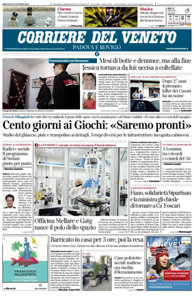 Cover of Corriere del Veneto (Padova e Rovigo)