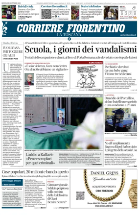 Cover of Corriere Fiorentino