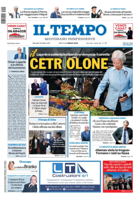 Cover of Il Tempo (Nazionale)