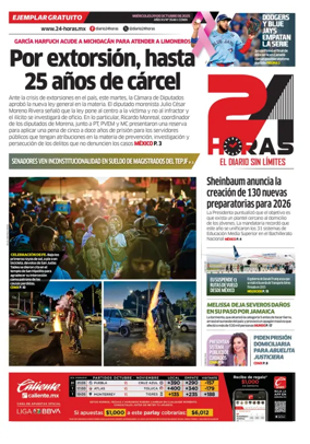 Cover of 24 Horas - El diario sin limites