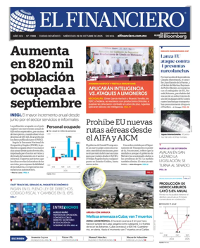 Cover of El Financiero