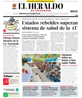 Cover of El Heraldo de Chihuahua