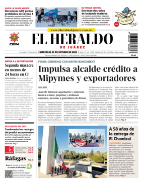 Cover of El Heraldo de Juarez