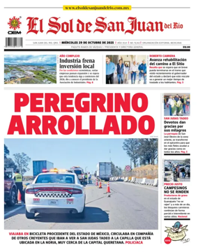 Cover of El Sol de San Juan del Río