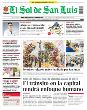 Cover of El Sol de San Luis Potosi