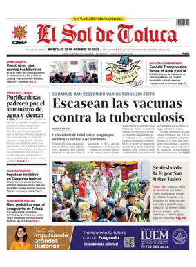 Cover of El Sol de Toluca