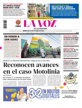 Cover of La Voz de la Frontera