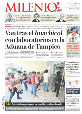 Cover of Milenio Tamaulipas