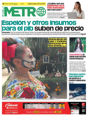 Cover of Publimetro Quintana Roo