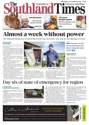 Cover of The Southland Times