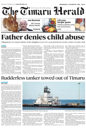Cover of The Timaru Herald