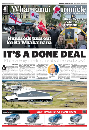 Cover of Wanganui Chronicle