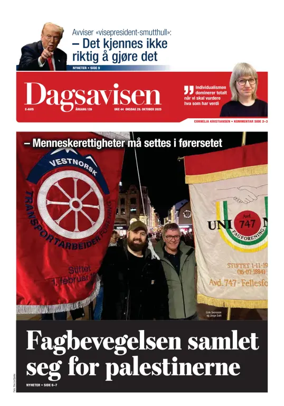 Cover of Dagsavisen