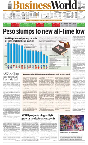 Cover of Business World 