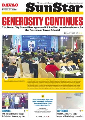 Cover of Sun.Star Davao