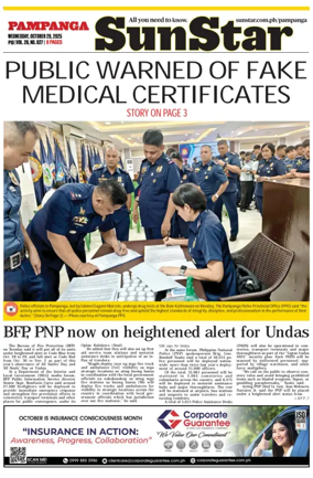 Cover of Sun.Star Pampanga