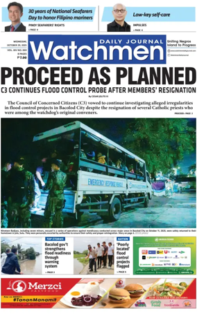 Cover of Watchmen Daily Journal