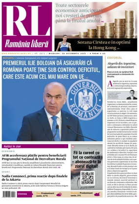 Cover of Romania Libera
