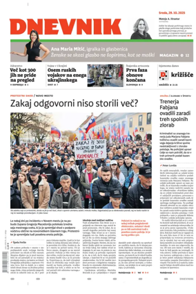 Cover of Dnevnik (Slovenija)