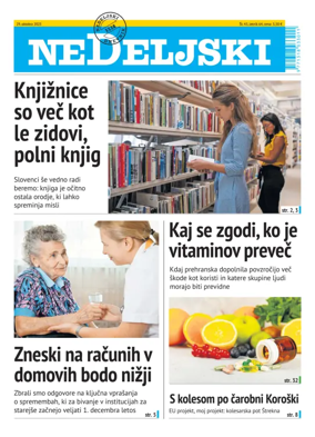 Cover of Nedeljski Dnevnik